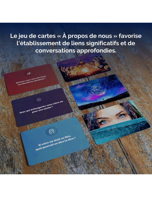Cartes "À Propos de Nous"