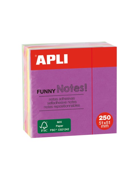 Funny Notes Bloc 51x51 mm