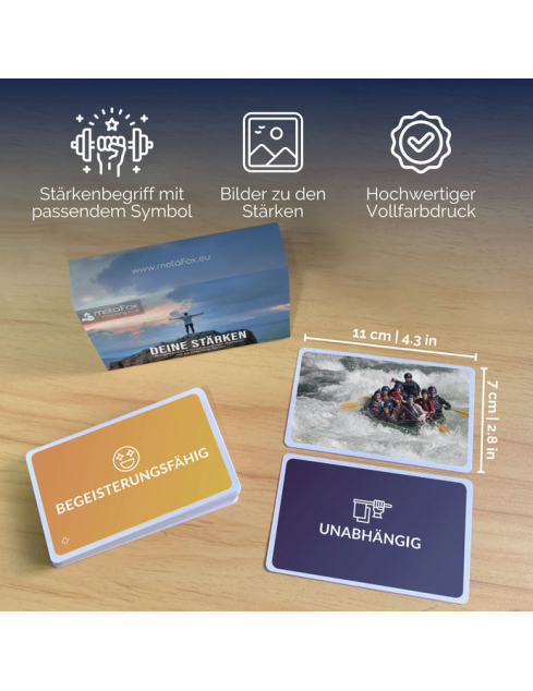 Stärkenkarten „Deine...