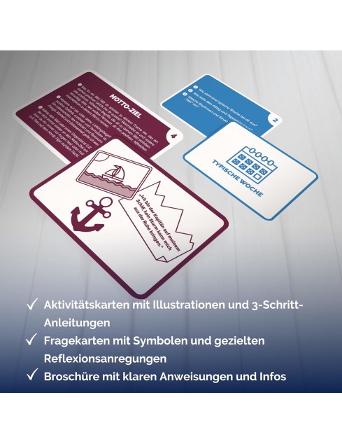 Set de grandes cartes A5...