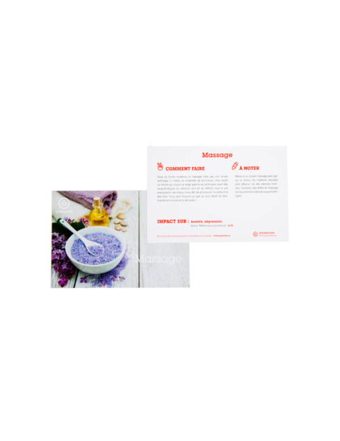 Cartes d'actions positives
