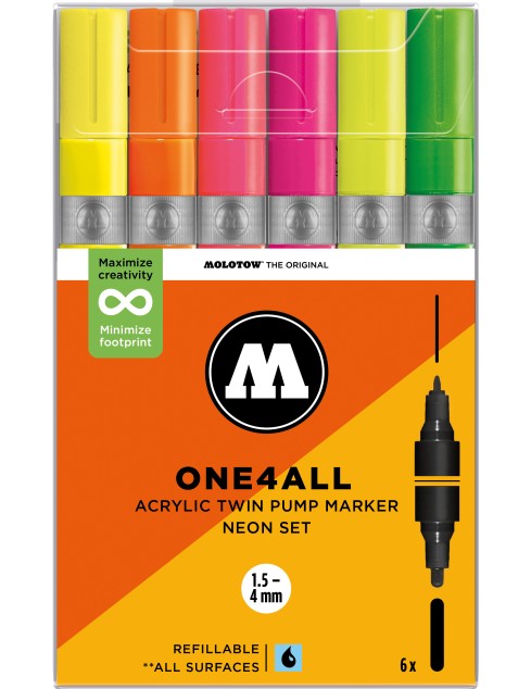 ONE4ALL Acrylic Twin Neon...