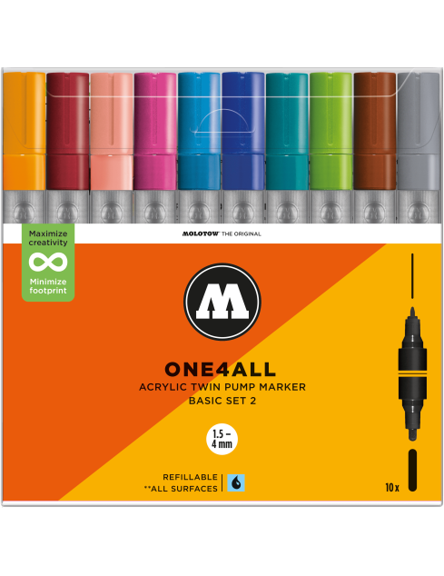 ONE4ALL Acrylic Twin Basic...